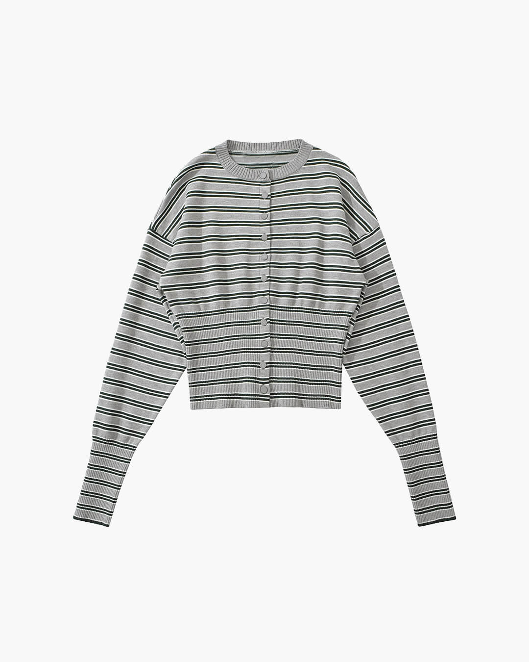 Nicole Striped Cardigan Shorts Set - Women's Coordinated Two-Piece Outfit - Image 6