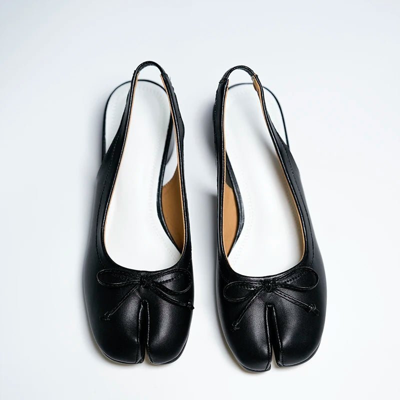 Miriam Split-Toe Ballet Mary Jane Heels - Women's Fashion Footwear - Image 6