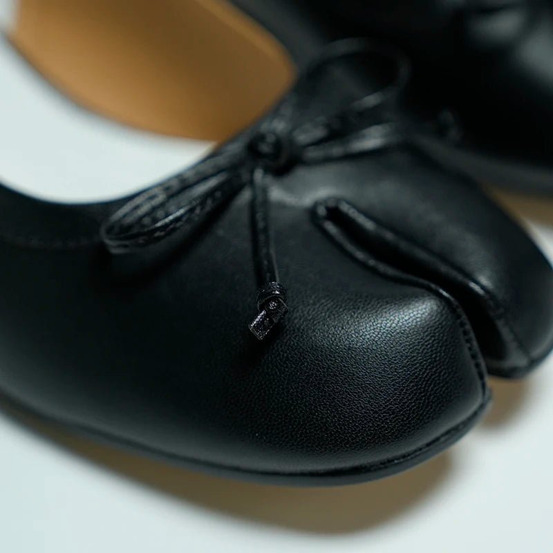 Miriam Split-Toe Ballet Mary Jane Heels - Women's Fashion Footwear - Image 10