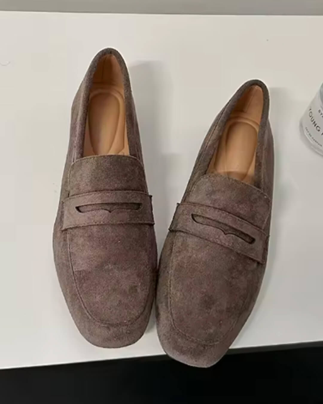 Adira Suede Slip-On Loafers - Women's Fashion Footwear - Image 6