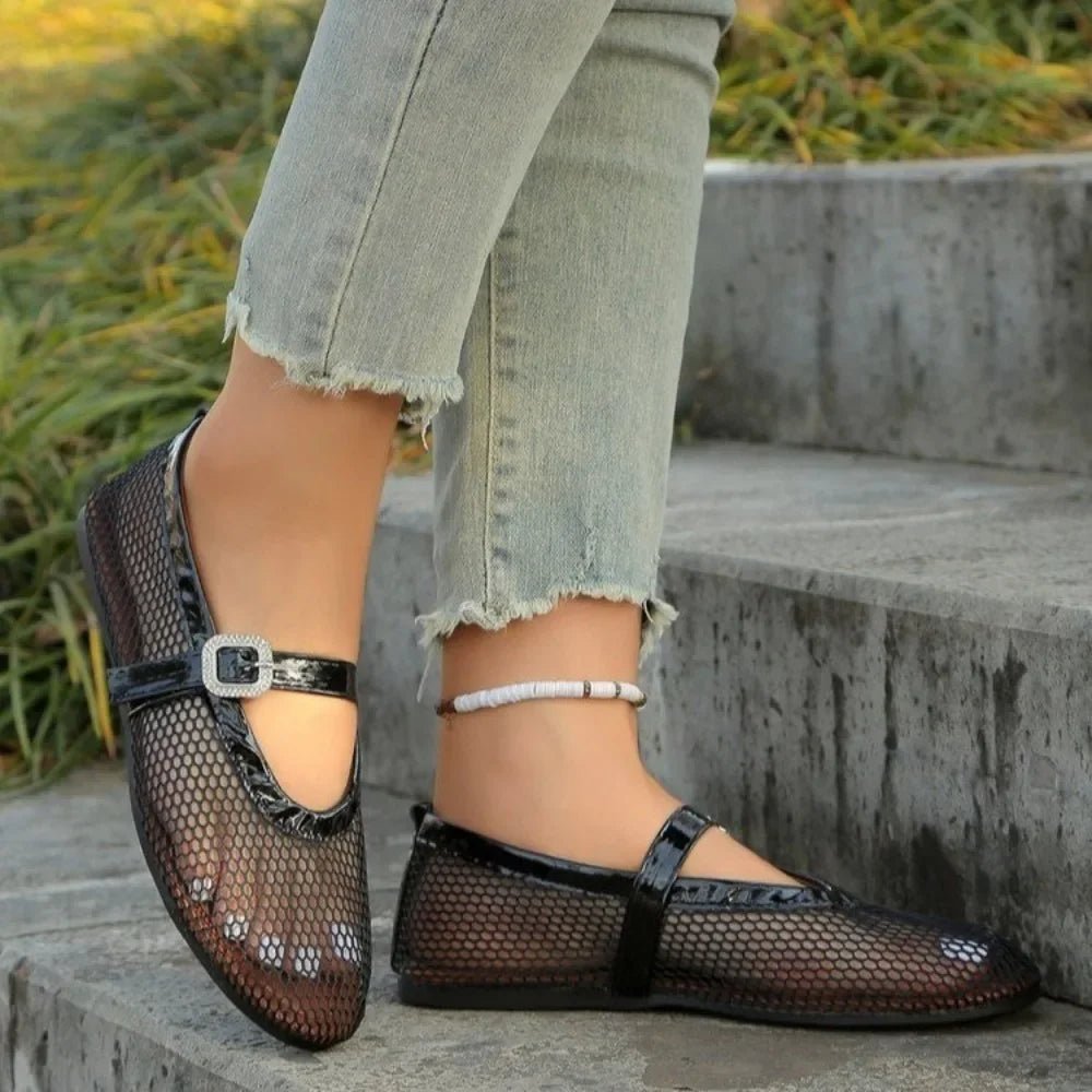 Alice Round-Toe Ballet Flats - Women's Fashion Footwear - Image 2