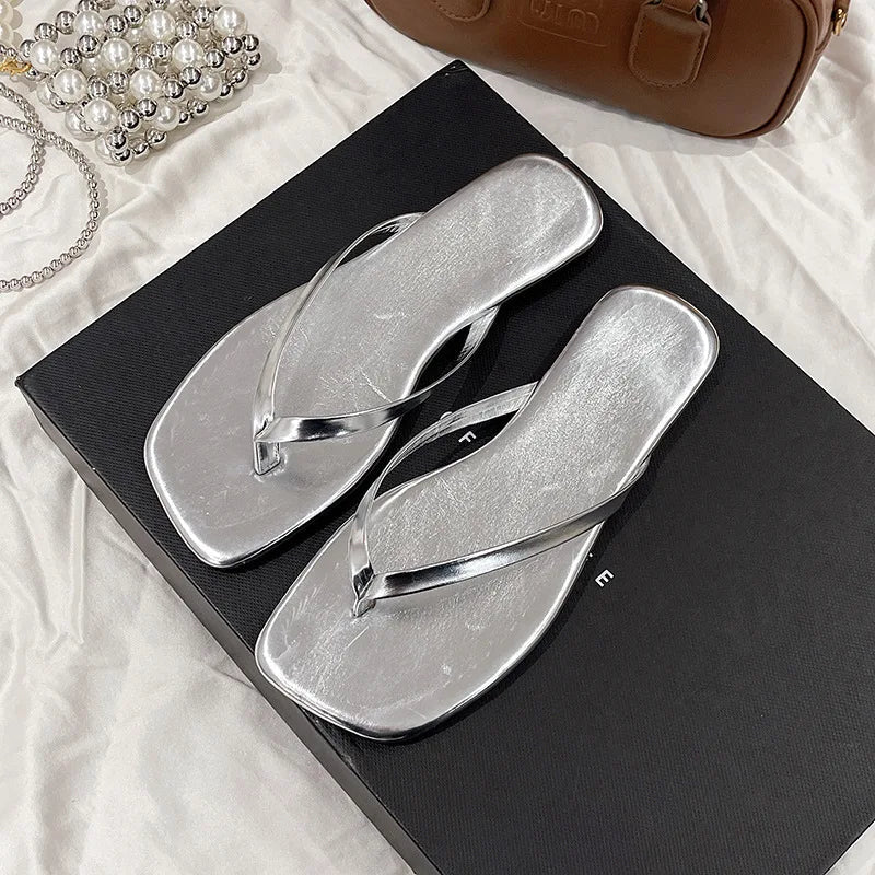 Fiona Square-Toe Beach Sandal - Women's Fashion Footwear - Image 10