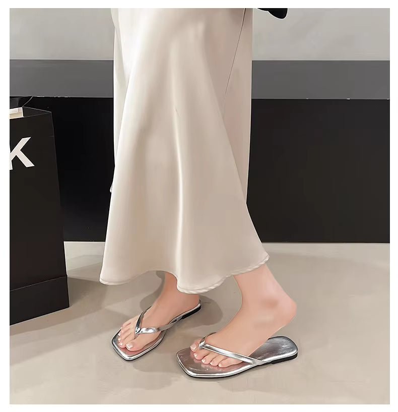 Fiona Square-Toe Beach Sandal - Women's Fashion Footwear - Image 8