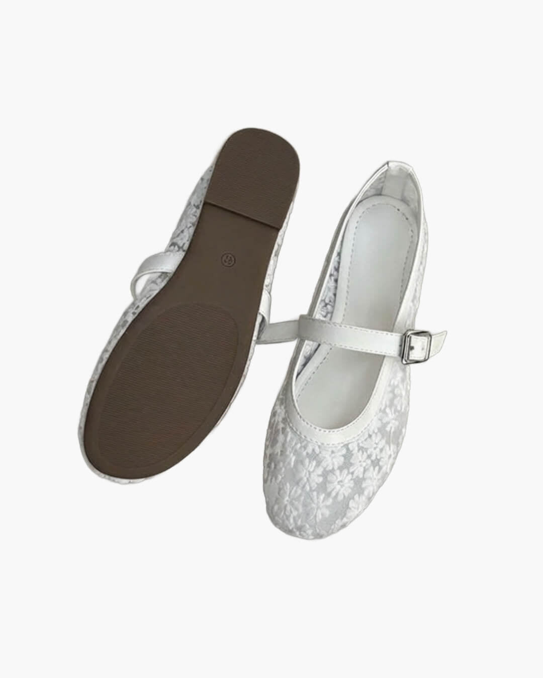 Helen Mesh Mary Jane Ballet Flats - Women's Fashion Footwear - Image 16