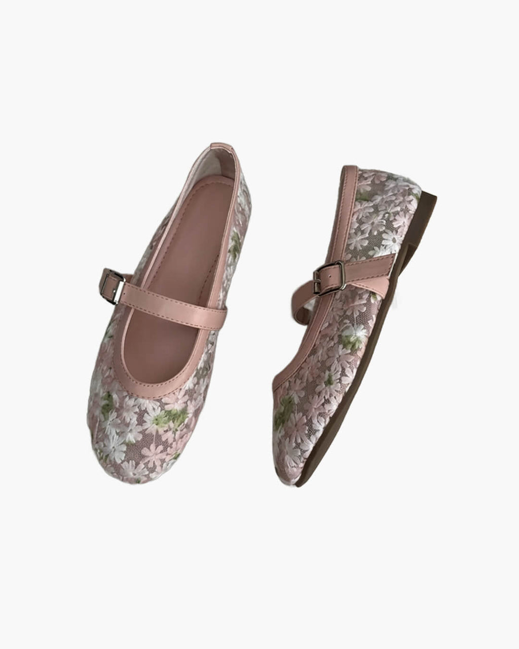 Helen Mesh Mary Jane Ballet Flats - Women's Fashion Footwear - Image 15