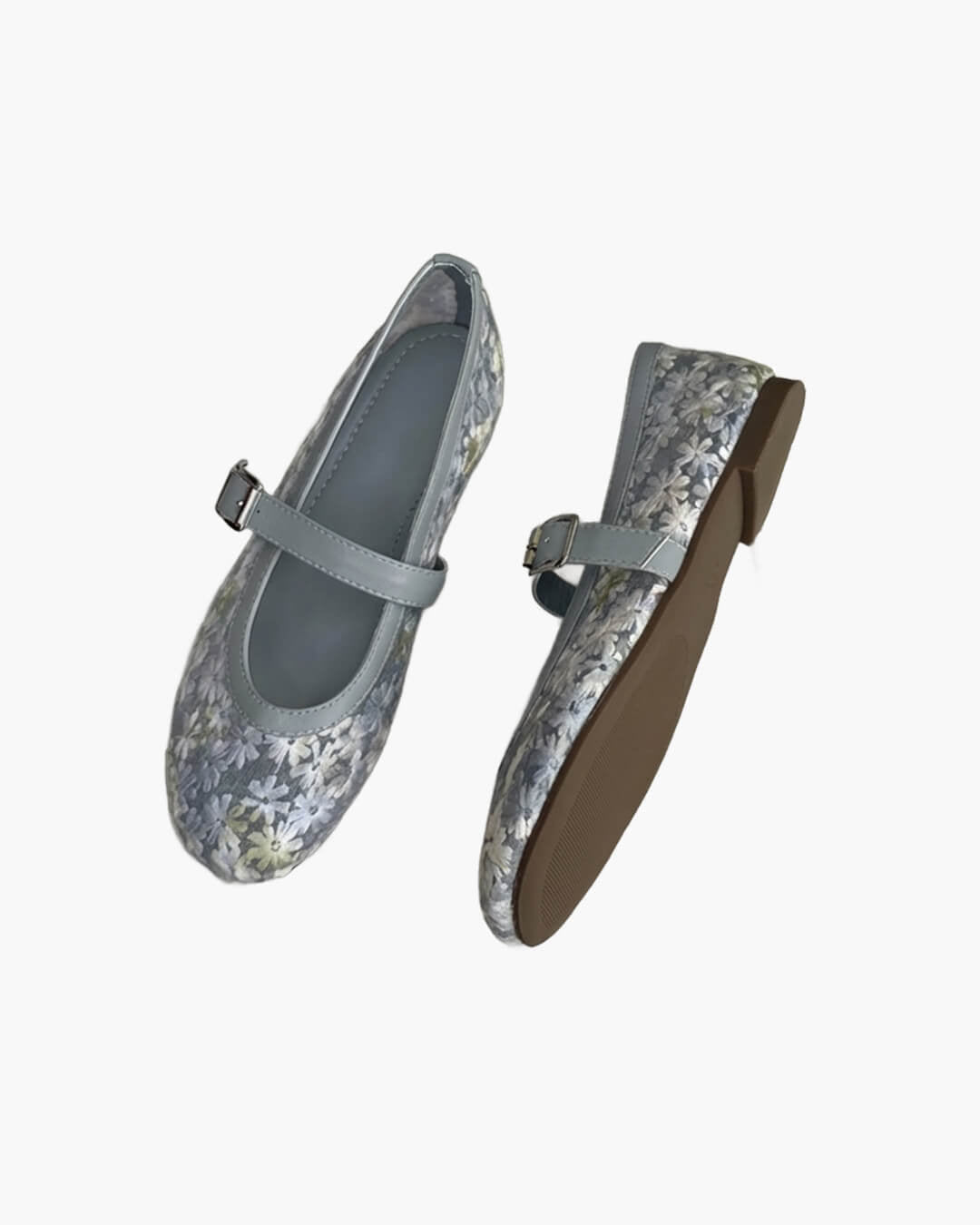 Helen Mesh Mary Jane Ballet Flats - Women's Fashion Footwear - Image 17