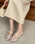 Helen Mesh Mary Jane Ballet Flats - Women's Fashion Footwear - Image 5