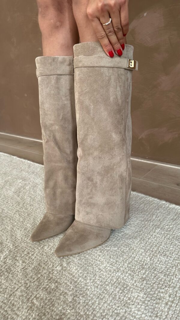 Kyla Suede Boots - Women's Fashion Footwear