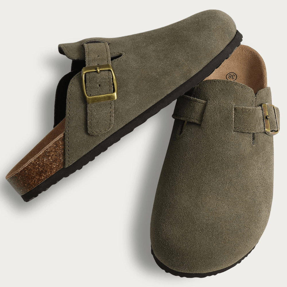 Minerva Adjustable Buckle Slip-On Sandals - Women's Fashion Footwear - Image 8