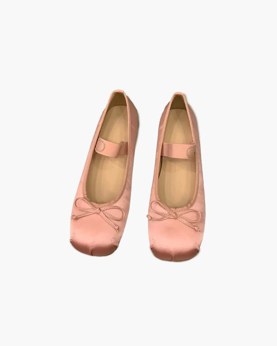 Pamela Bowtie Satin Ballet Flats - Women's Fashion Footwear - Image 7