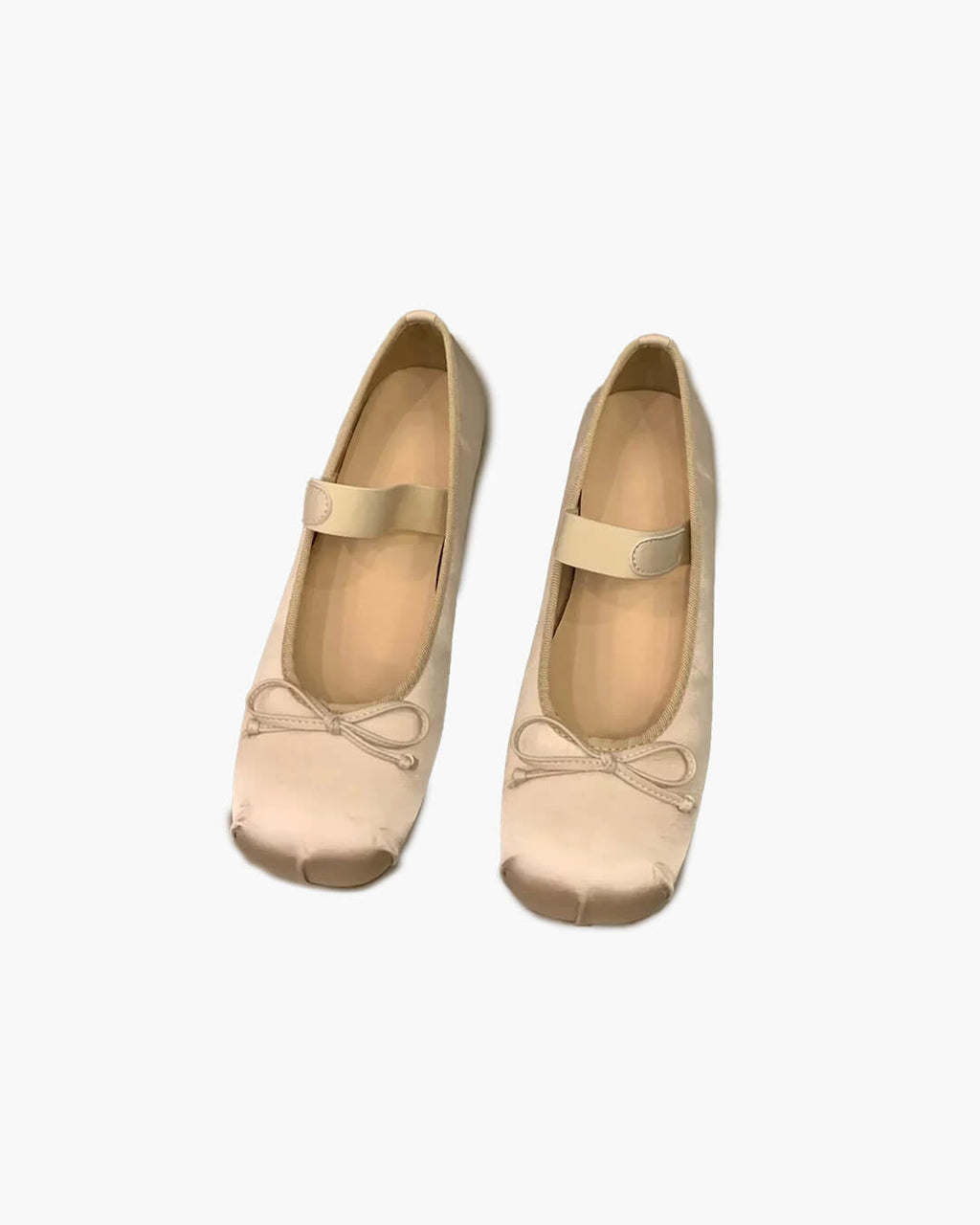 Pamela Bowtie Satin Ballet Flats - Women's Fashion Footwear - Image 8