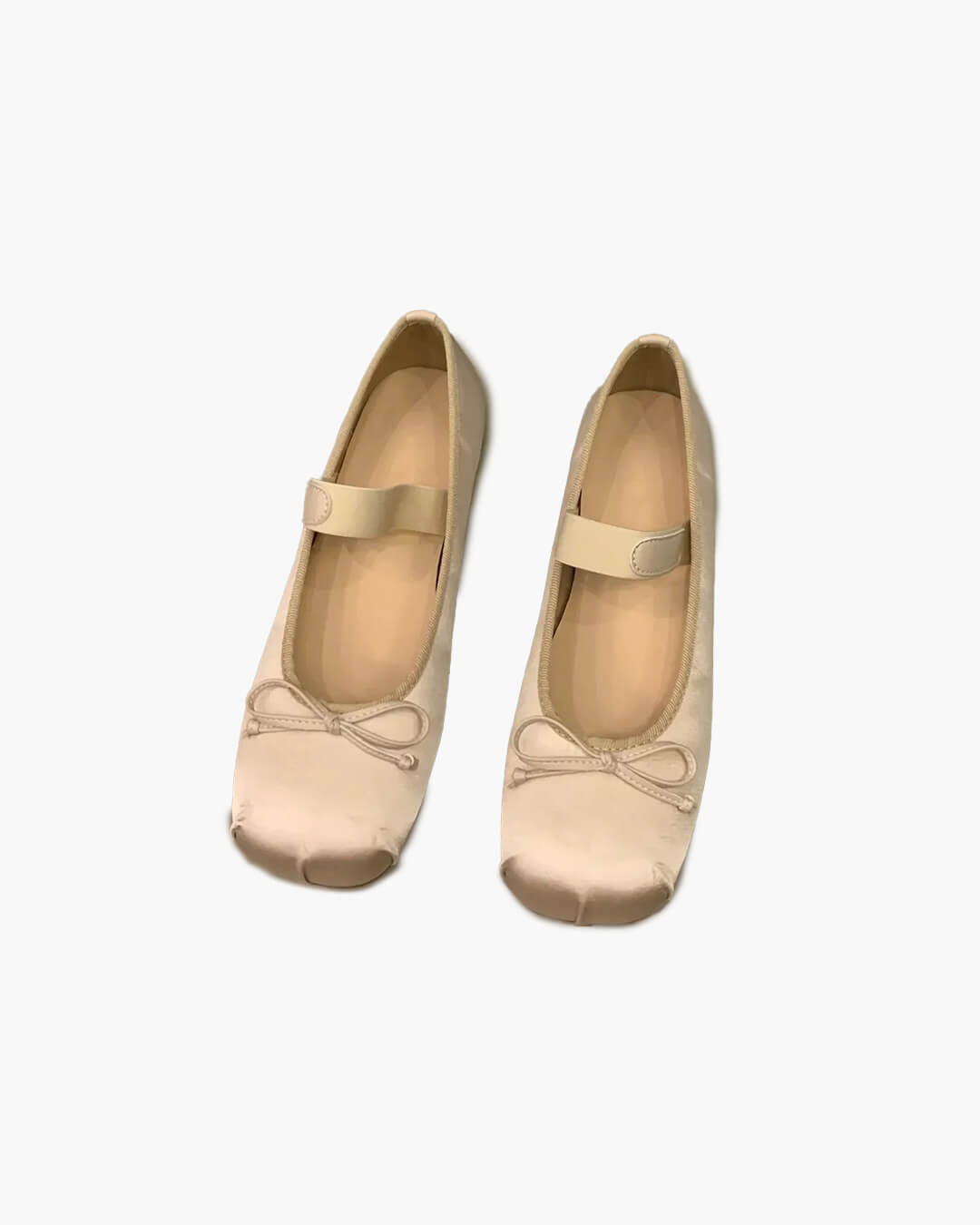 Pamela Bowtie Satin Ballet Flats - Women's Fashion Footwear - Image 8