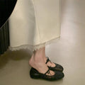 Saskia Embroidered Mesh Ballet Flats - Women's Fashion Footwear - Image 2
