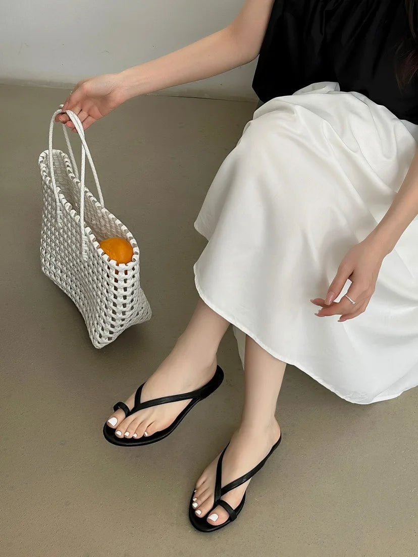 Sophia Clip Toe Flat Slipper - Women's Fashion Footwear - Image 12