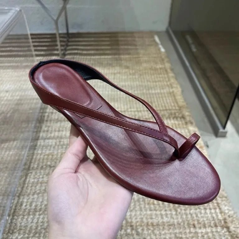 Sophia Clip Toe Flat Slipper - Women's Fashion Footwear - Image 18
