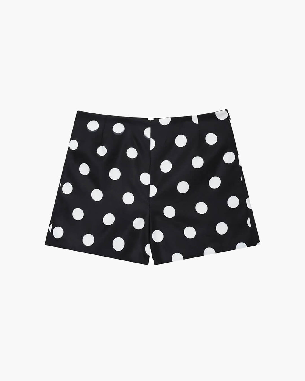 Caroline High Waist Polka Dot Mini Shorts - Women's Casual Shorts