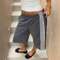 Pixie Vintage Baggy Bermuda Joggers - Women's Casual Shorts - Image 3
