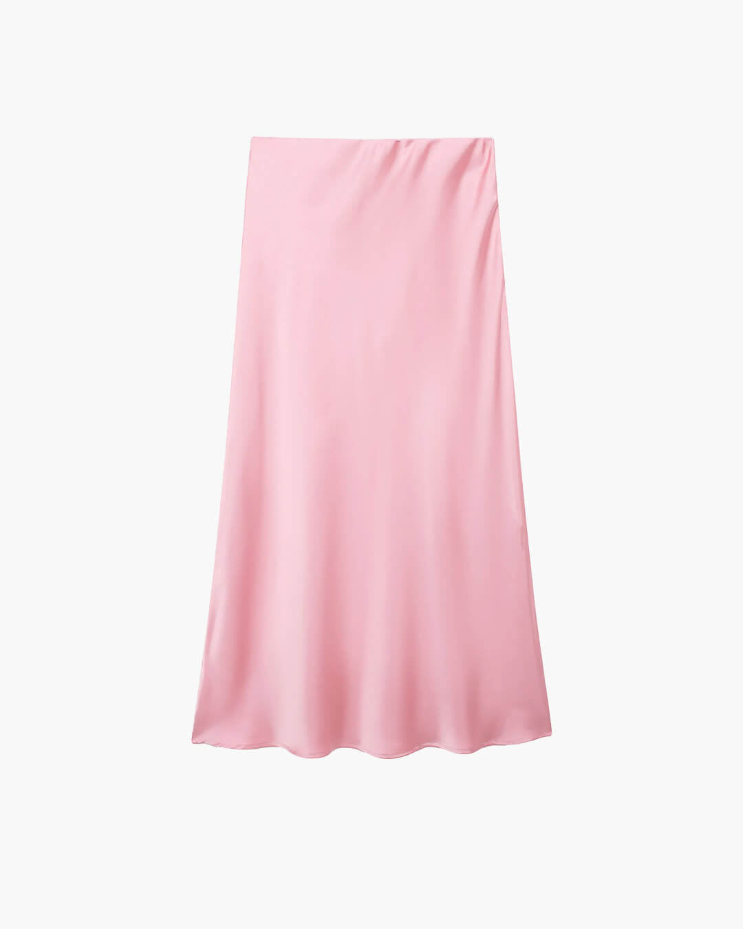 Anais High Waist Black Satin Midi Skirt for Women - Elegant Satin Skirt - Image 9