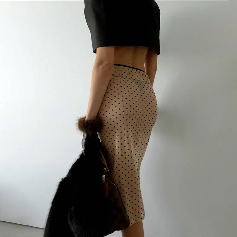 Leah High-Waist Mesh Skirt - Women's Fashion Skirt - Image 5