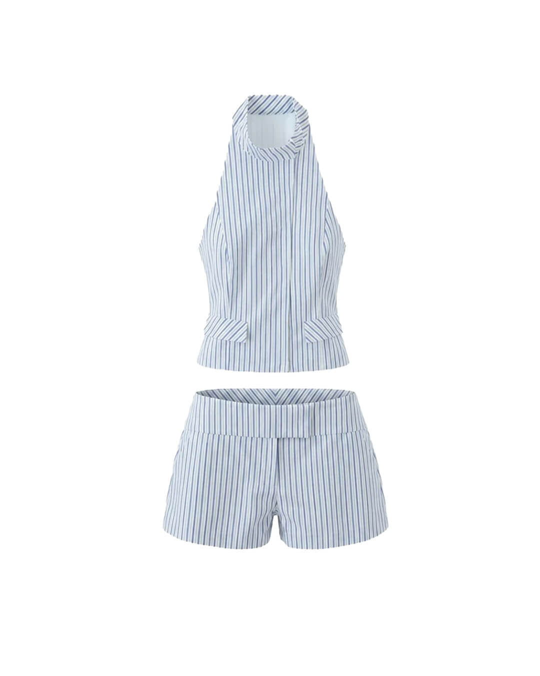 Briana Striped Mini Skirt Set - Women's Fashion Skirt