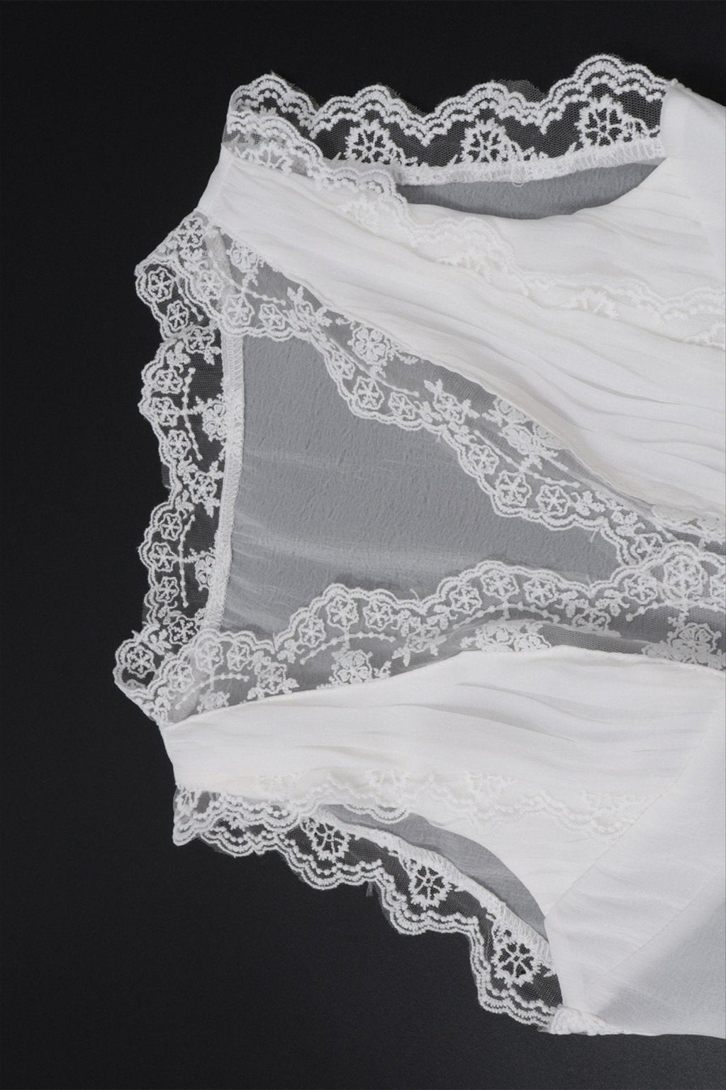 Guinevere Lace Trim Tie Back Skirt Set - Women's Fashion Skirt - Image 5