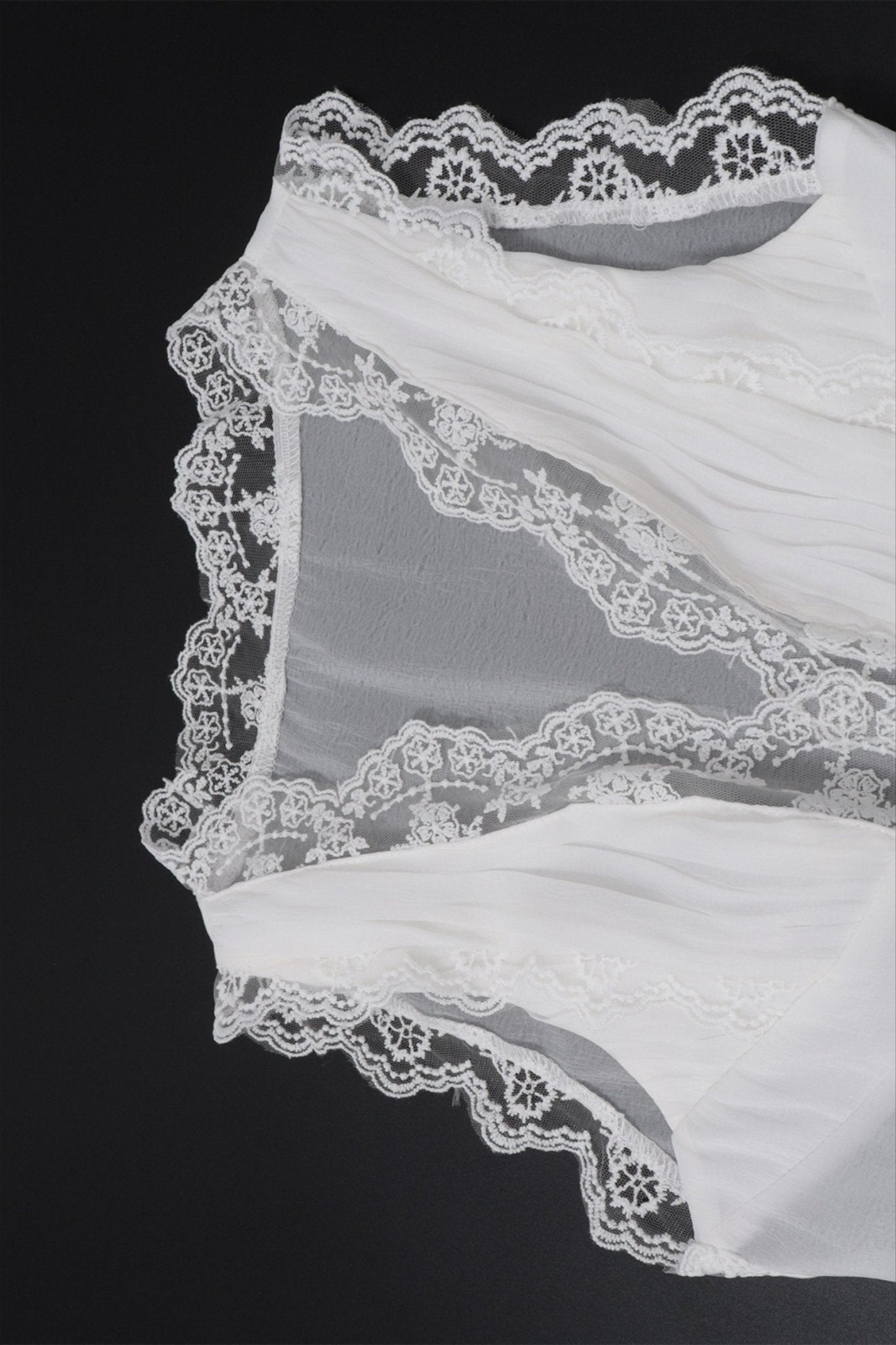 Guinevere Lace Trim Tie Back Skirt Set - Women's Fashion Skirt - Image 5