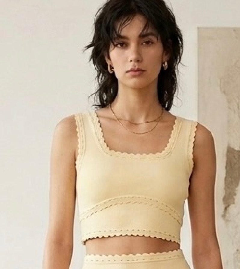 Ruth Ribbed Knit Skirt Set - Women's Coordinated Skirt Outfit - Image 7