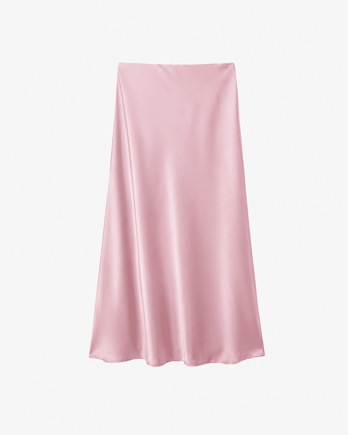Anais High Waist Black Satin Midi Skirt for Women - Elegant Satin Skirt - Image 12