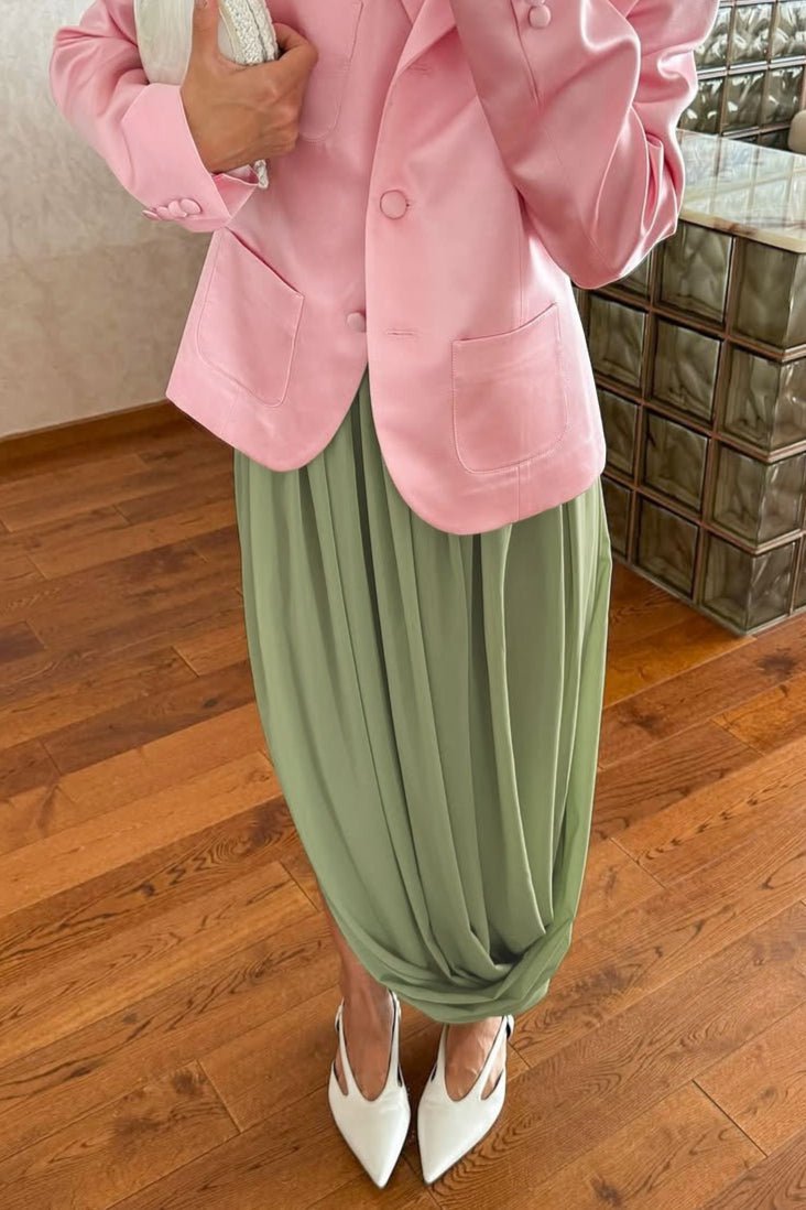 Afroza Chiffon Flowing Maxi Skirt - Women's Fashion Skirt - Image 10