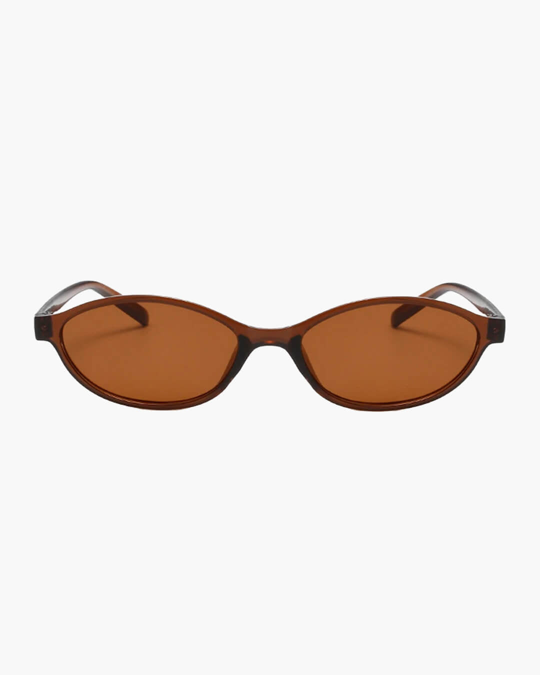 Elena Retro Oval Cat Eye Sunglasses - Small Frame Tortoiseshell, Leopard Tea - Image 3