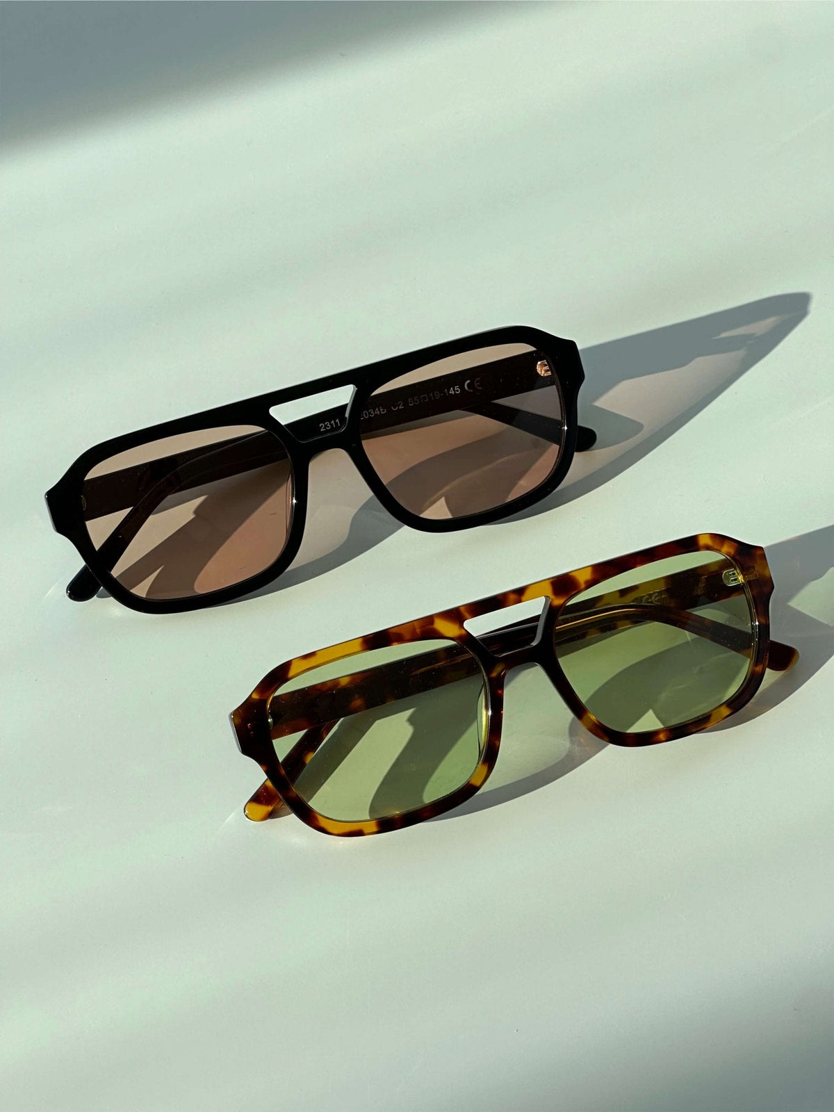 Zahra Vintage Aviator Sunglasses - Cinnamon-Tinted Lenses, Retro '70s Style - Image 6
