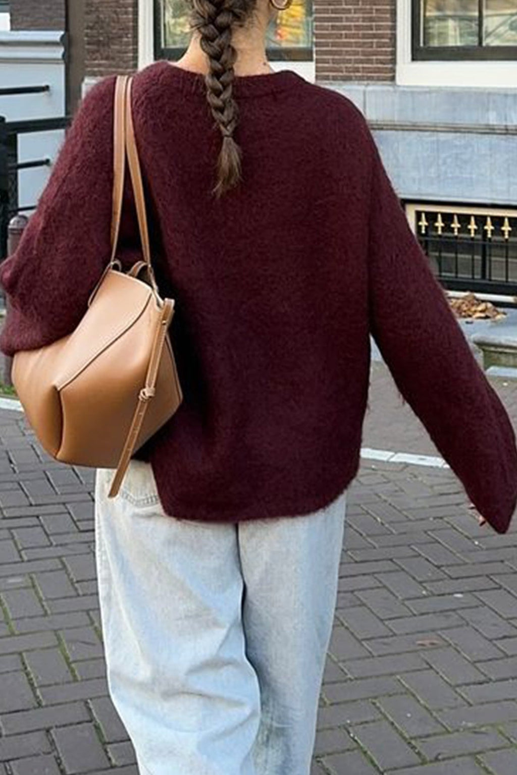 Angela Ribbed Knit Sweater - Women's Cozy Knitwear - Image 9
