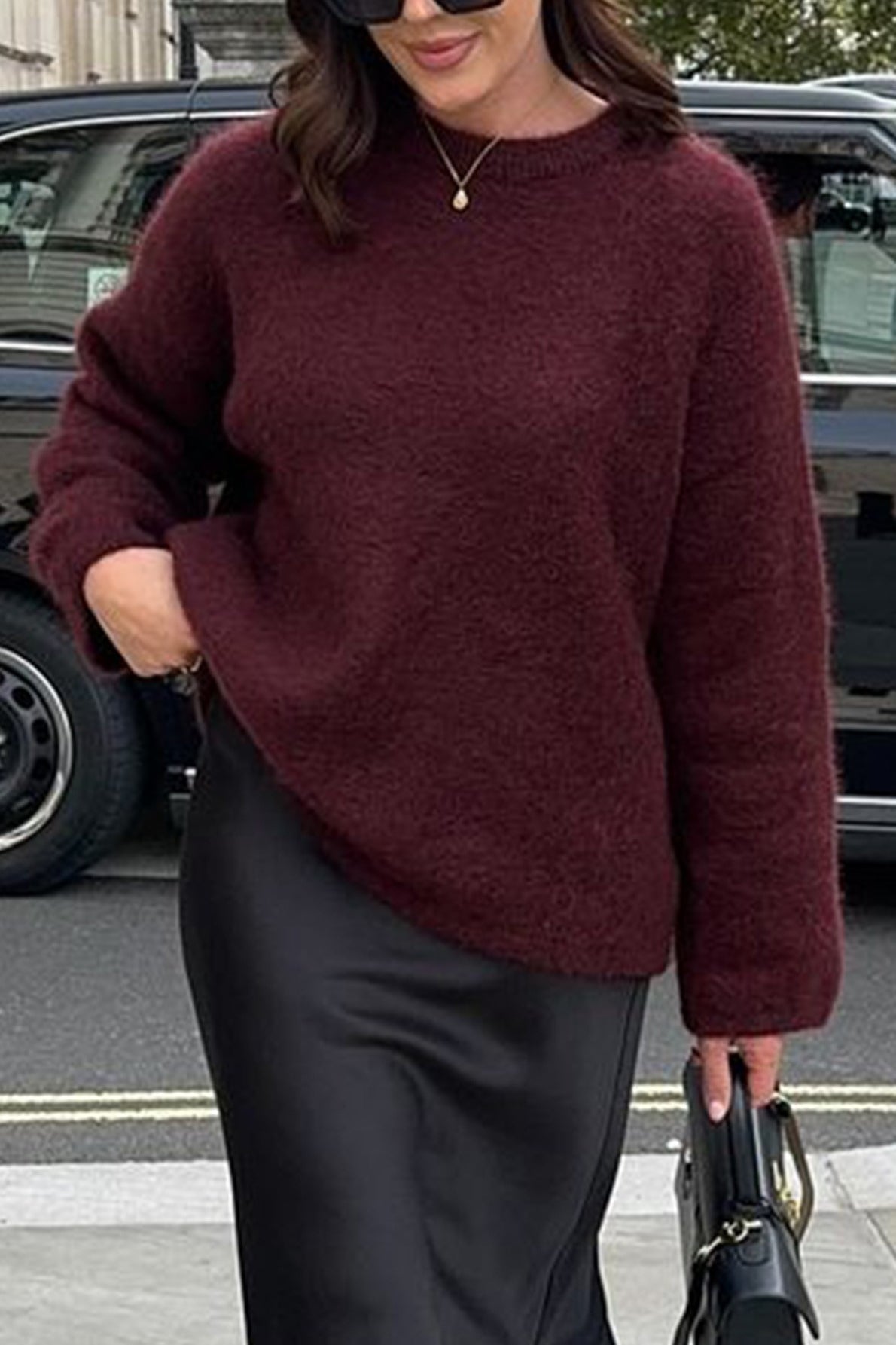 Angela Ribbed Knit Sweater - Women's Cozy Knitwear - Image 8