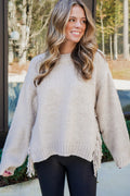 Kelly Tassel Knit Sweater - Women's Cozy Knitwear