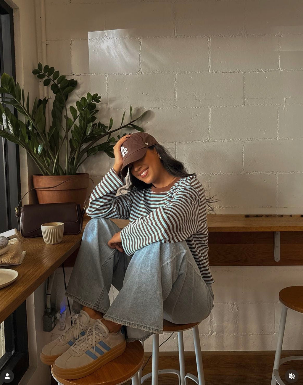 Vivien Striped Oversized Knit Sweater - Women's Cozy Knitwear - Image 3
