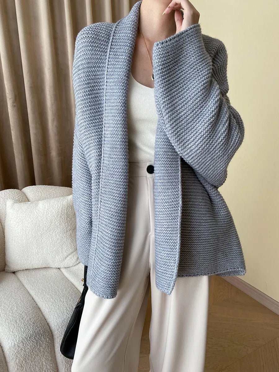 Abigail Belted Knit Cardigan - Women's Cozy Knitwear - Image 8