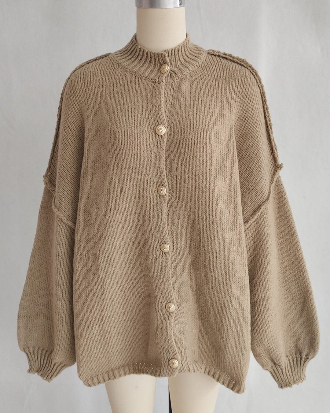 Greta Long Cardigan - Women's Cozy Knitwear - Image 8
