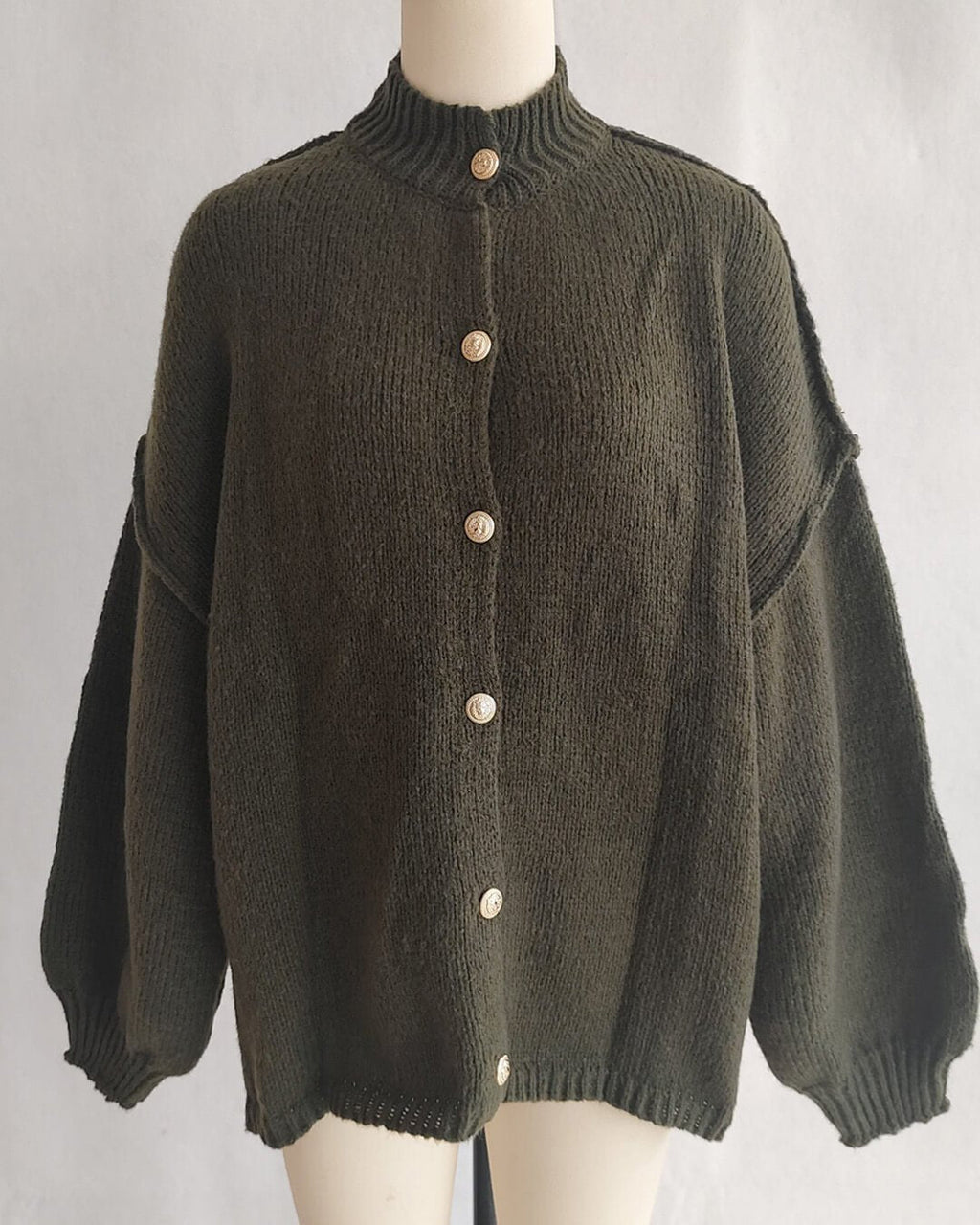 Greta Long Cardigan - Women's Cozy Knitwear - Image 11