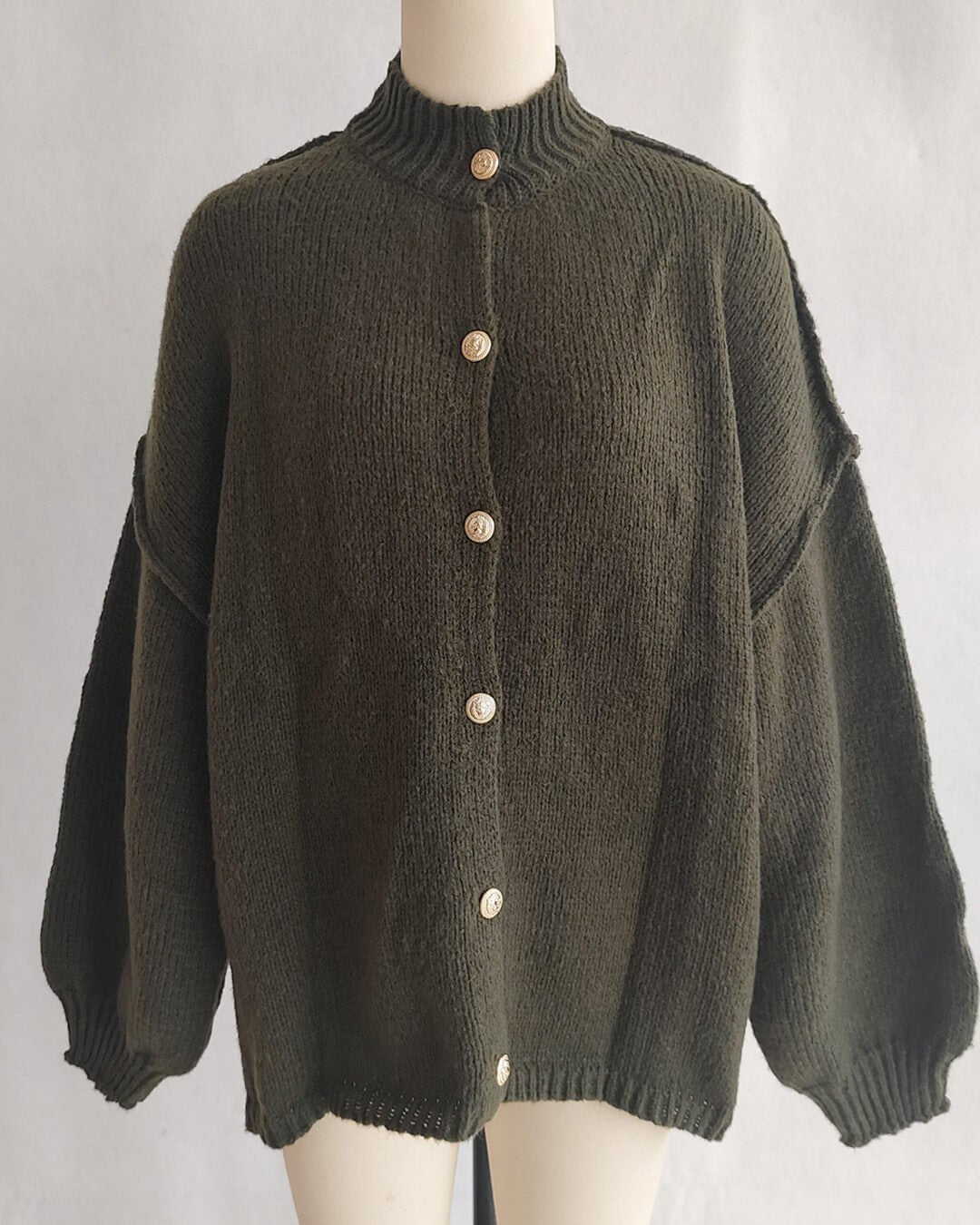Greta Long Cardigan - Women's Cozy Knitwear - Image 11