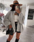 Greta Long Cardigan - Women's Cozy Knitwear