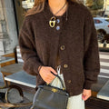 Lucy Knit Cardigan - Women's Cozy Knitwear - Image 2