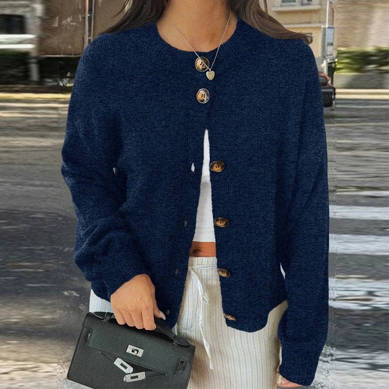 Lucy Knit Cardigan - Women's Cozy Knitwear - Image 8
