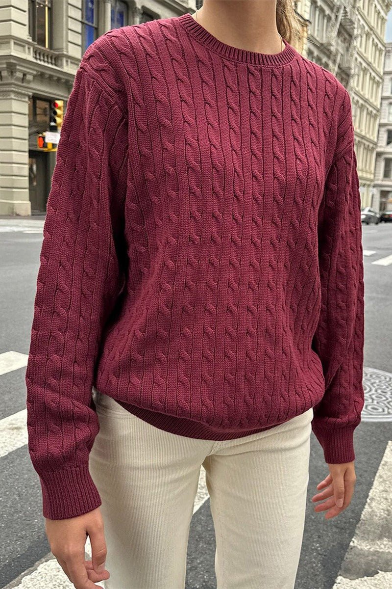 Karyl Knit Sweater - Women's Cozy Knitwear - Image 9