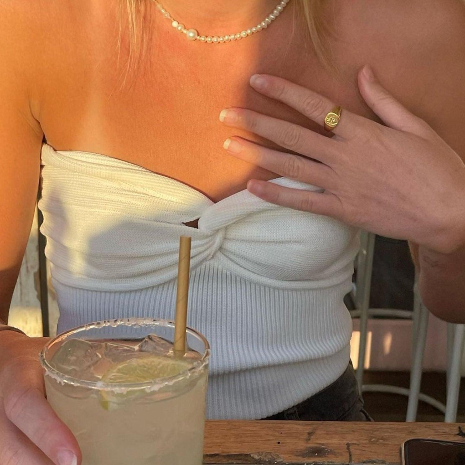 Iris Strapless Off Shoulder Top - Women's Everyday Fashion Top - Image 2