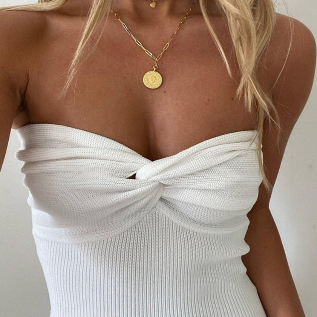 Iris Strapless Off Shoulder Top - Women's Everyday Fashion Top