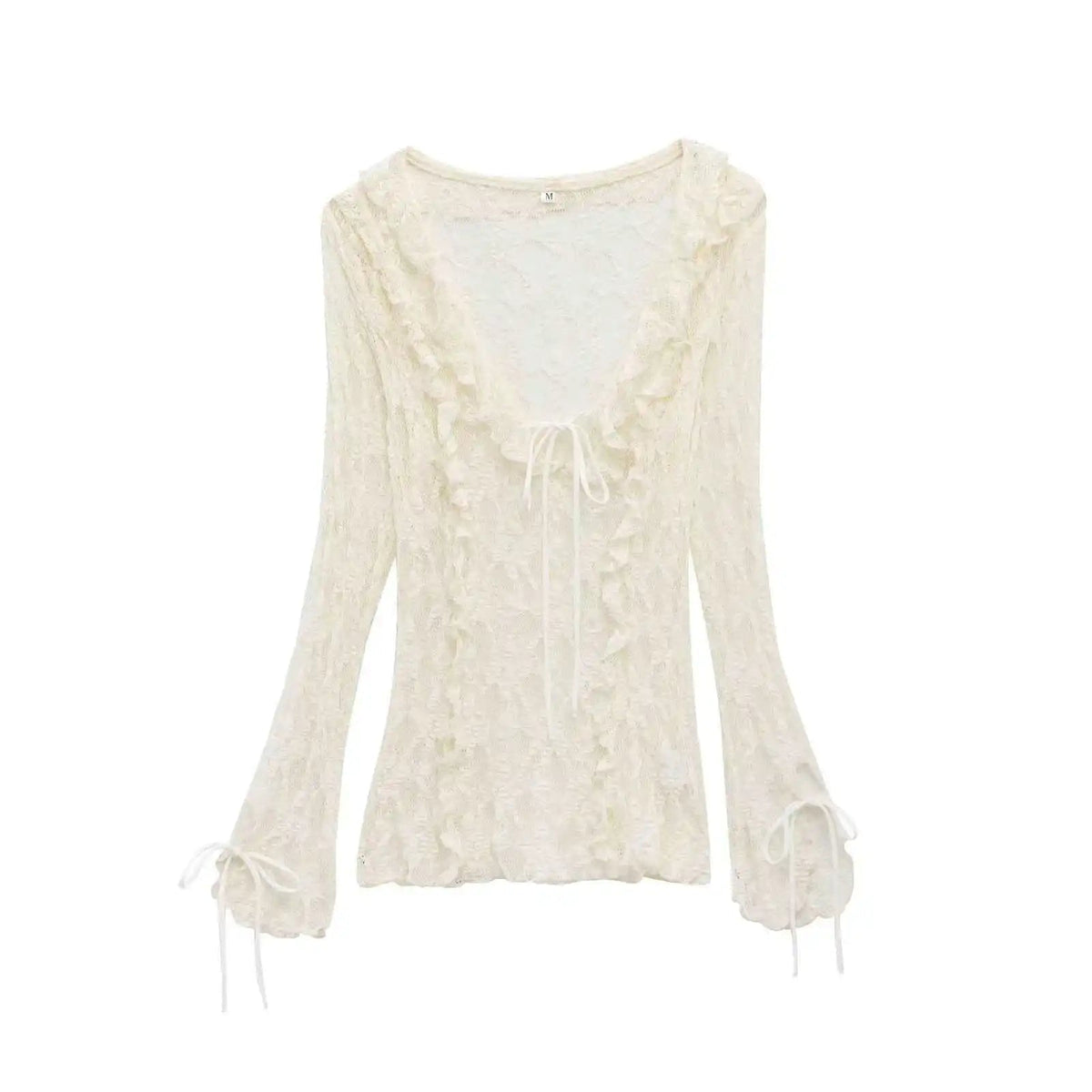 Mary Layered Lace Collar Top - Women's Everyday Fashion Top - Image 7