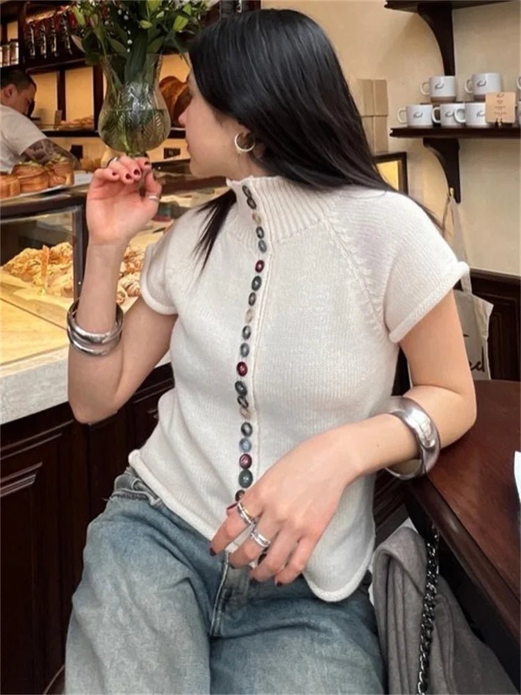 Nadia Ribbed Knit Cardigan Top - Women's Everyday Fashion Top - Image 5