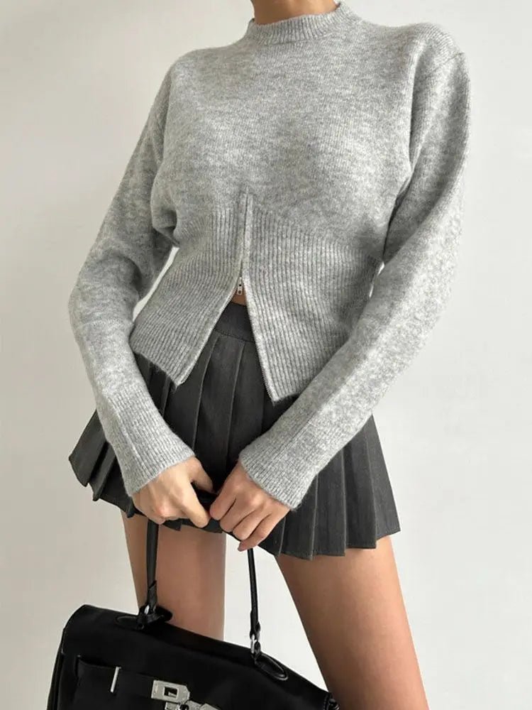 Adahlia Slim Waist Pullover - Women's Everyday Fashion Top - Image 8