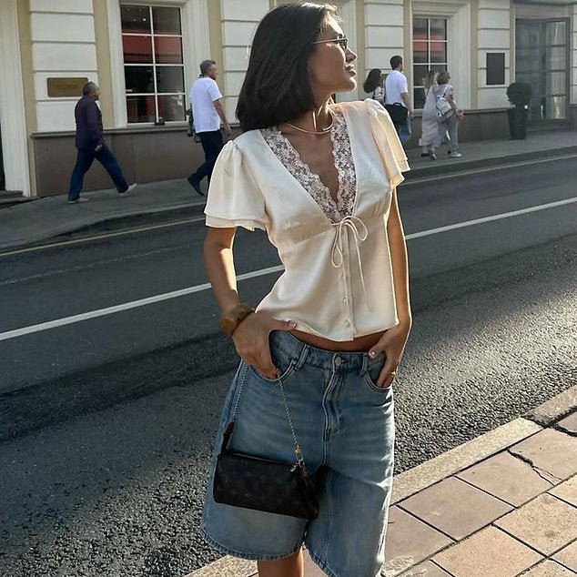 Aderinsola Blouse - Women's Everyday Fashion Top - Image 2