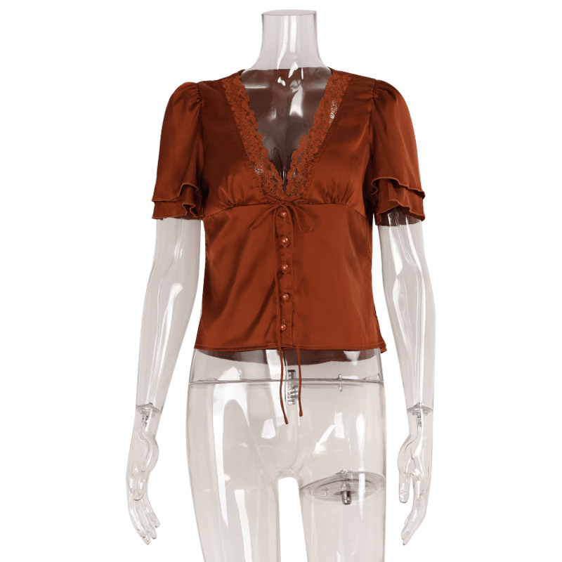 Aderinsola Blouse - Women's Everyday Fashion Top - Image 13